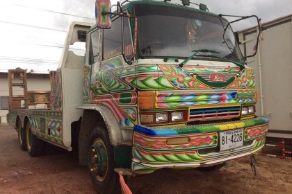 เทรลเลอร์ HINO F1810ล้อ2เพลา เครืองดี ครัทซีสวย ยางดี รถพร้อมใช้(ขึ้นแม็คโครได้) ขาย 690,000บาท ศุภากร 081-4252943