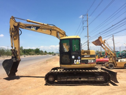 ขายรถแบคโฮ CAT 313 BSR สภาพสวยพร้อมใช้ นำเข้าจากญี่ปุ่น มีVDOการทำงานครับ
