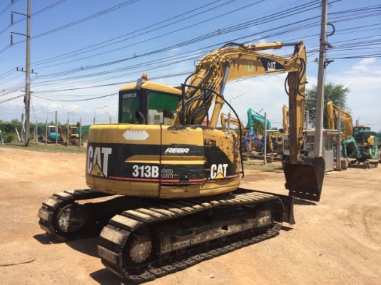 ขายรถแบคโฮ CAT 313 BSR สภาพสวยพร้อมใช้ นำเข้าจากญี่ปุ่น มีVDOการทำงานครับ