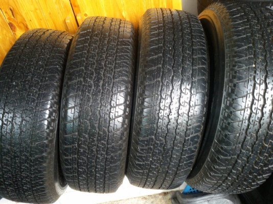 ยาง bridgestone 245 70 16 ชุดล่ะ 3500