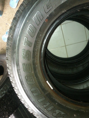 ยาง bridgestone 245 70 16 ชุดล่ะ 3500