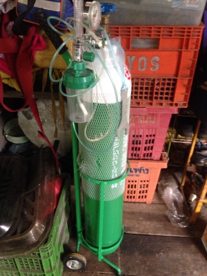 ขายถังอ๊อกซิเจนสภาพใหม่มากๆ95\%