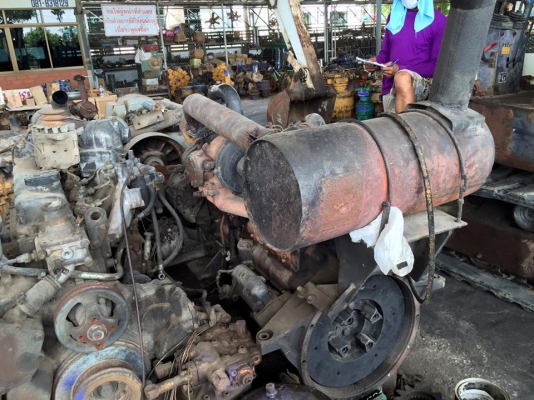 เครื่อง 6BG1 ISUZU เทอโบ เก่าใน  ราคา 110,000 บาท  ติดเครื่องลองได้ค่ะ