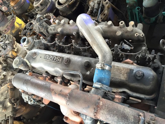 เครื่อง 6BD1 อีซูซุ เทอโบ เก่าใน  ราคา 80,000 บาท  ติดเครื่องลองได้