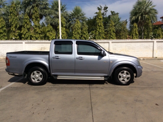 ขายรถกระบะ อีซูซุ ดีแม็ก 4ประตูตัวท็อป ปี03เครื่อง 3.0 เทอร์โบ เกียร์ออโต้ เพาเวอร์ ไฟฟ้าทั้งคัน airbag2ใบ/เบรคabs ภายในสวยเดิมๆแอร์เย็นฉ่ำ วิทยุCD ตัวถังเดิมๆห้องเครื่องเดิมๆสีเงาบางมีริ้วรอยบ้าง คัสซีดีไม่ผุ เครื่องแน่น เกียร์ดี รถขับดี ใช้งานได้เลยครับ