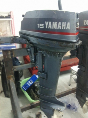 เครื่อง ยามาฮ่า 15แรง ฝาเหลี่ยม