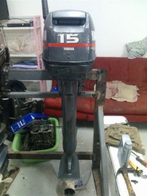 เครื่อง ยามาฮ่า 15แรง ฝามน ราคา 39000 บาท