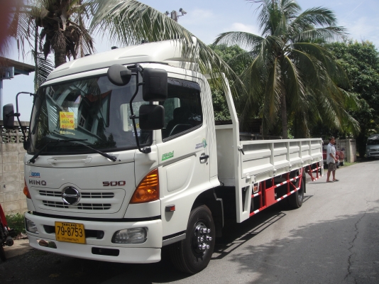 HINO 500 ปี2555 FC9J เครื่องยนต์ JO5E 175 แรง กะบะยาว 6.50 เมตร รถสวย พร้อมใช้งาน