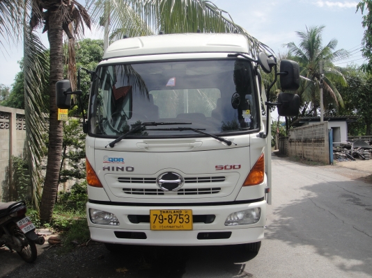 HINO 500 ปี2555 FC9J เครื่องยนต์ JO5E 175 แรง กะบะยาว 6.50 เมตร รถสวย พร้อมใช้งาน