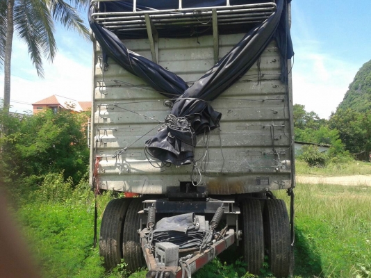 ขายหางพ่วง  สามมิต  3  เพลา. ยัด  ปี 52    สนใจติดต่อ  081 - 6079515