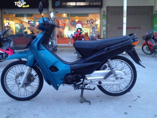 ขาย ฮอนด้า เวฟ 110 สีเขีว-ดำ ปี 44 สภาพสวย เดิม ๆ ราคา เบา ๆ