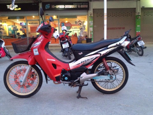 ขาย เวฟ 125s ไมล์ดิจิตอล สีแดง-ดำ ปี 46 สภาพเดิม ๆ ราคา เบา ๆ