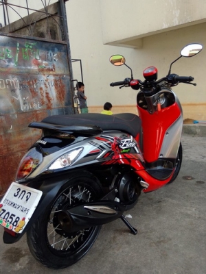 New Fino Fi ปี57 ลาย Spor รถ8เดือน สวยๆราคาถูกครับ