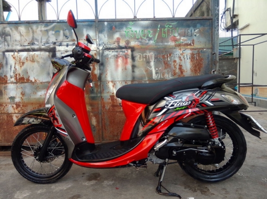 New Fino Fi ปี57 ลาย Spor รถ8เดือน สวยๆราคาถูกครับ