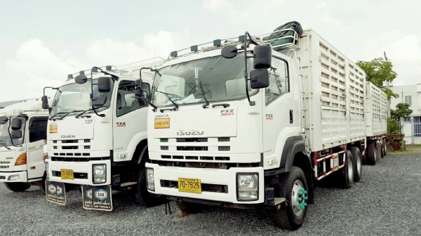 ISUZU DECA FXZ 360 กระบะแม่ลูก 3 เพลา ไม่ดั๊มพ์