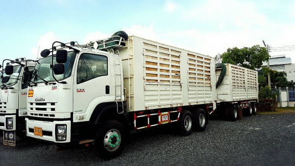 ISUZU DECA FXZ 360 กระบะแม่ลูก 3 เพลา ไม่ดั๊มพ์