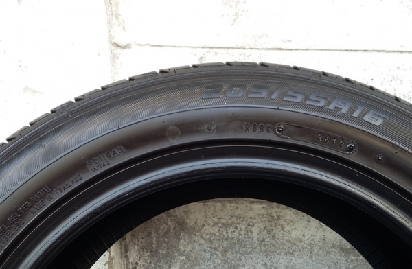 ยาง,205-55-16 DUNLOP LM704 ดอกหนาปี13ไม่ปะชุดละ 2,700