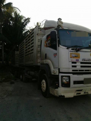 ISUZU DECA FXZ360  ตัวแม่ ปี 54  ลูกพ่วง ปี 2555