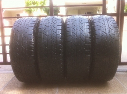 ยาง Yokohama 265 70 16 สภาพดี พร้อมใช้งาน ราคาไม่แพง