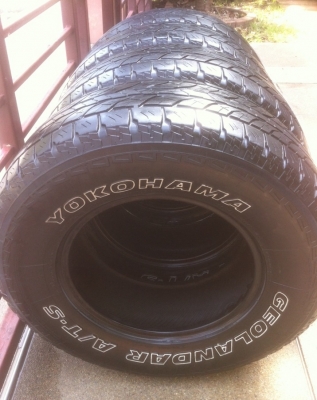 ยาง Yokohama 265 70 16 สภาพดี พร้อมใช้งาน ราคาไม่แพง
