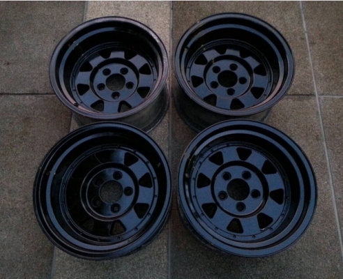 ล้อแนว off road ขอบ15 5รู114 กว้าง 8.5นิ้ว off -27 ใส่ off road หรือ Retro ก็หล่อครับ