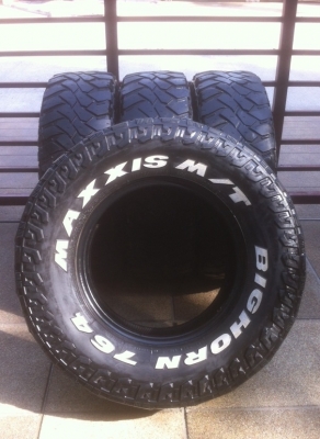 ยาง Mud Maxxis Bighorn 764 รุ่นใหญ่เบอร์ 265 75 16 ปลายปี10 พร้อมใช้งาน ยาง Mud Maxxis Bighorn 764 รุ่นใหญ่เบอร์ 265 75 16 ปลายปี10 พร้อมใช้งาน