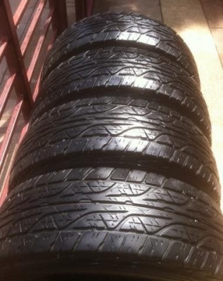 ยาง Dunlop AT3 265 70 16 กลางปี12 ดอกเยอะ เนื้อนิ่มๆ ดอกคมๆ