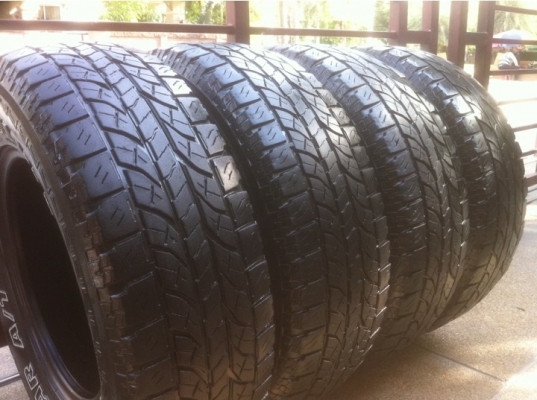 ยาง All Yokohama 245 70 16 กลางปี10 ดอกเยอะ ใช้ได้อีกเป็นปี ยาง All Yokohama 245 70 16 กลางปี10 ดอกเยอะ ใช้ได้อีกเป็นปี