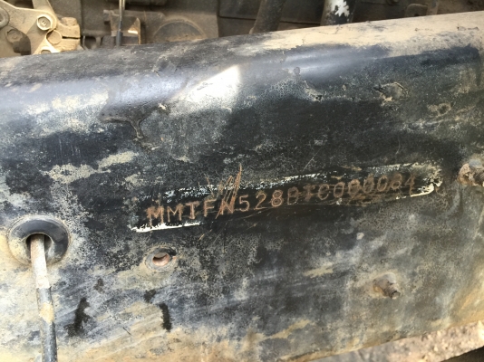 10ล้อ2เพลา195แรงFUSO FN528DTC000084..เครื่อง6D17-000084