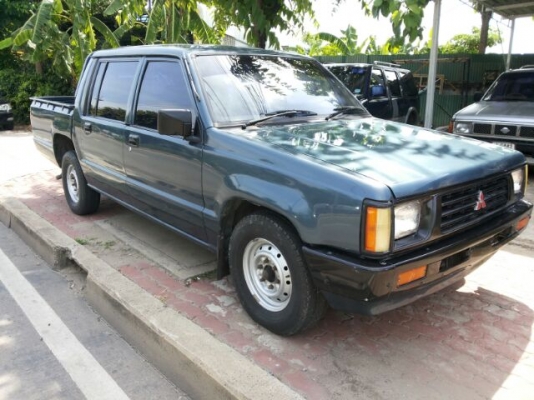 MITSU กะบะ มือเดียว 4 ประตู ท้ายบรรทุก สวยเดิมๆใช้มา 1.4 แสน