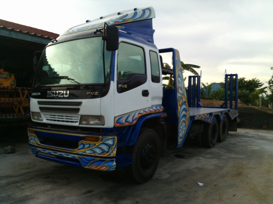 ISUZU DECA FVZ 195Hp ห้างแท้ 2 เพลา เกียร์ZF กระบะบรรทุกรถเกี่ยวต่อใหม่ครับ