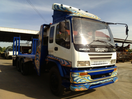 ISUZU DECA FVZ 195Hp ห้างแท้ 2 เพลา เกียร์ZF กระบะบรรทุกรถเกี่ยวต่อใหม่ครับ