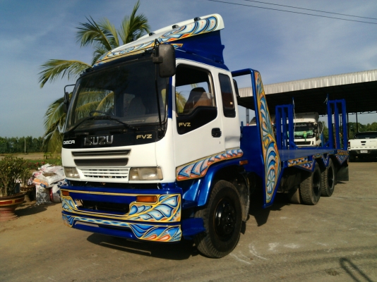 ISUZU DECA FVZ 195Hp ห้างแท้ 2 เพลา เกียร์ZF กระบะบรรทุกรถเกี่ยวต่อใหม่ครับ