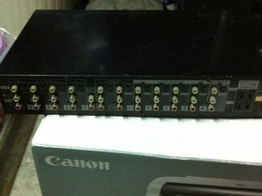 เครื่องนำเข้าผสมเสียง Victor การใช้งานตามภาพเจากญี่ปุ่น เปิดติดใช้งานกดได้หมดแต่ใช้ไม่เป็น