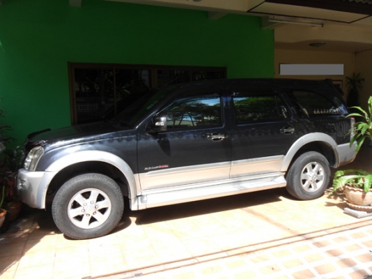 ISUZU MU-7 อีซูซุ มิวเซเว่น 3.0 I-TEQ 4 WD ปี 2005 สีดำเทา เกียร์ธรรมดา เครื่องดีเซล 3000cc ISUZU MU-7 อีซูซุ มิวเซเว่น 3.0 I-TEQ 4 WD ปี 2005 สีดำเทา เกียร์ธรรมดา เครื่องดีเซล 3000cc
