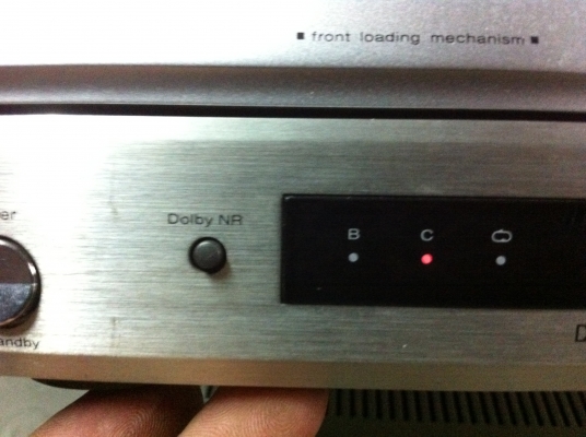 เครื่องเล่นตลับเทปแบบถาดเลื่อนเข้า-ออก KENWOOD จากญี่ปุ่น เทสลองต่อทดสอบการทำงานตามภาพ