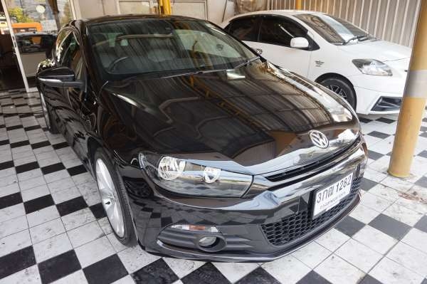 VW Scirocco 2.0 tsi สีดำ 34xxx km. สภาพเดิมๆ