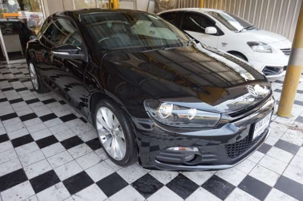 VW Scirocco 2.0 tsi สีดำ 34xxx km. สภาพเดิมๆ