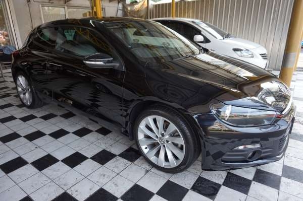 VW Scirocco 2.0 tsi สีดำ 34xxx km. สภาพเดิมๆ