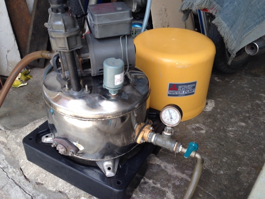 ขายปั้มน้ำอัตโนมัติ mitsubishi 100W ถังสแตนเลสอย่างดีสภาพสวย ตรวจเช็คแรงดันเรียบร้อยแล้ว ไม่มีรั่วซึม พร้อมใช้งาน ขายปั้มน้ำอัตโนมัติ mitsubishi 100W ถังสแตนเลสอย่างดีสภาพสวย ตรวจเช็คแรงดันเรียบร้อยแล้ว ไม่มีรั่วซึม พร้อมใช้งาน