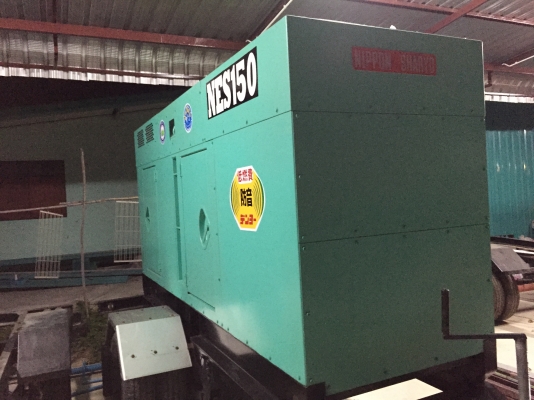 เครื่องปั่นไฟ Nippon Sharyo 150KVA เครื่องยนต์ HINO EP100 ไดร์ นิปปอน(NIPPON) 0914902228(เอ)