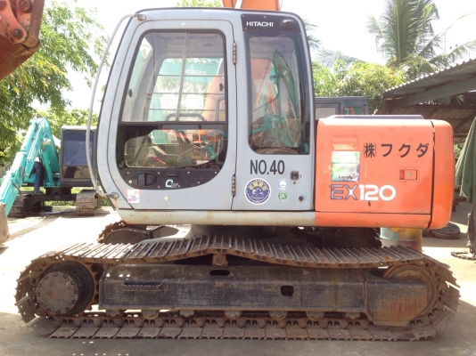 ขายด่วน รถขุด HITACHI EX120-5  นำเข้าจากญี่ปุ่น สภาพสวย เครื่องปั้มดี ไฟฟ้าครบ