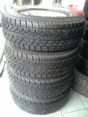 ล้อ Tiger + Yokohama  AT 31/10.5/15 ปี09 สวยๆ 1ชุด