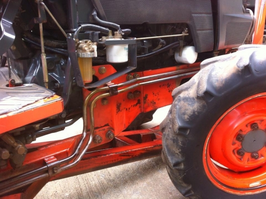 ขายรถไถKubota L4508DI (4WD) พร้อมใบมีดหน้าและผานพรวนช้าง รถพร้อมใช้งาน