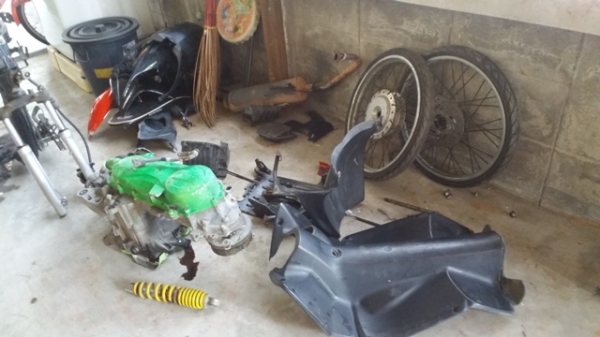 ขายซากรถ honda click