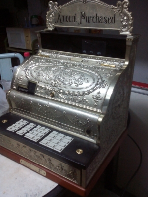 ขายเครื่องคิดเงินโบราณ 15000 ่บาท