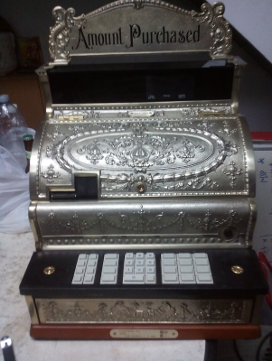 ขายเครื่องคิดเงินโบราณ 15000 ่บาท