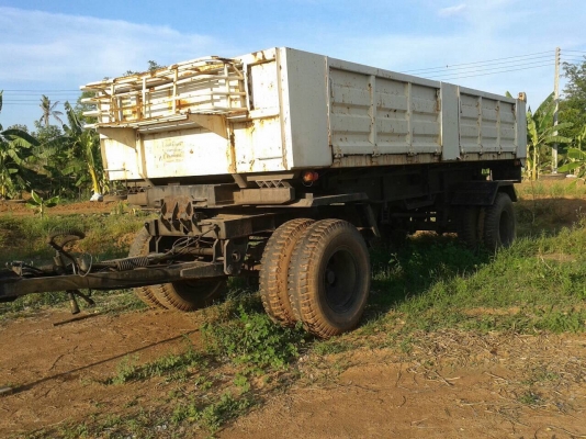 ขายลูกพ่วง 2 คานดั้ม ยาว 6 เมตร ทะเบียนพร้อม ราคาต่อรองได้