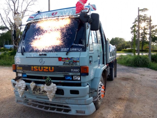 6ล้อดั้ม195แรง..FTR32F...รถสวย..เจ้าของดูแลดี ดั้มดินสามมิตรยาว3.80ม.