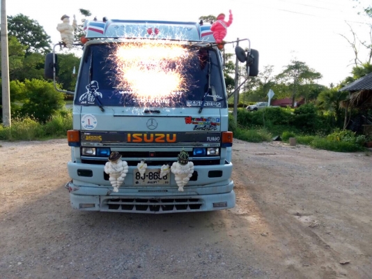 6ล้อดั้ม195แรง..FTR32F...รถสวย..เจ้าของดูแลดี ดั้มดินสามมิตรยาว3.80ม.